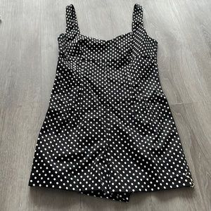 Zara polka dot romper